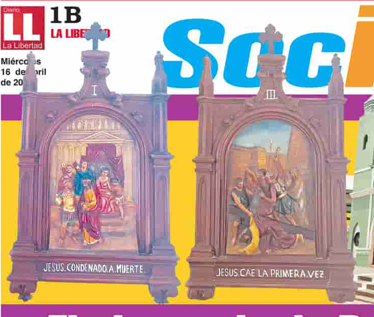 El viacrucis de Polonuevo, una obra traída con fe